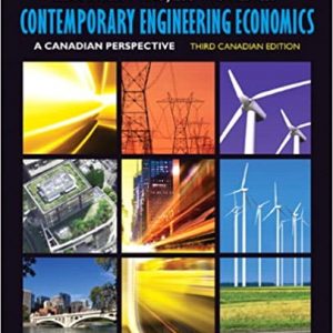 Solution Manual Contemporary Engineering Economics A Canadian Perspective 3rd Canadian Edition by Chan S. Park