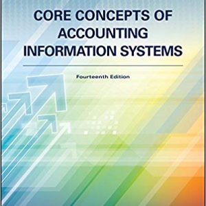 Solutios Manual for Core Concepts of Accounting Information Systems 14th Edition by Mark G. Simkin