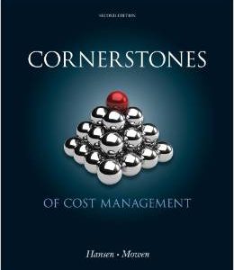 Testbook Solutions Cornerstones of Cost Management 2nd Edition Don Hansen