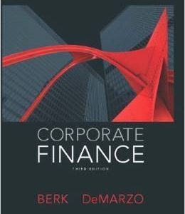 Testbook Solutions Corporate Finance 3rd Edition Jonathan Berk