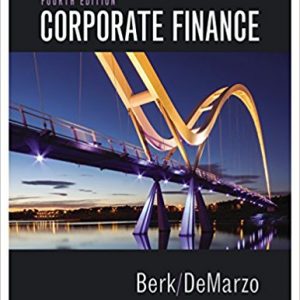 Testbook Solutions Corporate Finance 4th Edition by Jonathan Berk