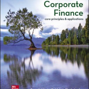 Solution Manual Corporate Finance Core Principles and Applications 6th Edition by Stephen Ross