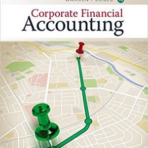 Testbook Solutions Corporate Financial Accounting 15th Edition Carl Warren