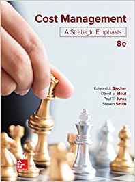 Testbook Solutions Cost Management A Strategic Emphasis by 8th Edition by Edward Blocher