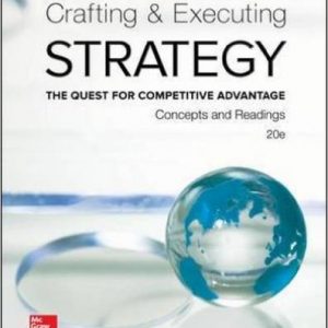 Testbook Solutions Crafting and Executing Strategy Concepts and Readings 20th Edition Arthur Thompson