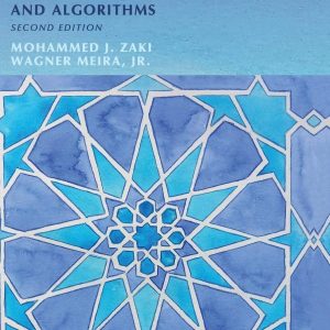 Solution Manual Data Mining and Machine Learning Fundamental Concepts and Algorithms 2nd Edition by Mohammed J. Zaki