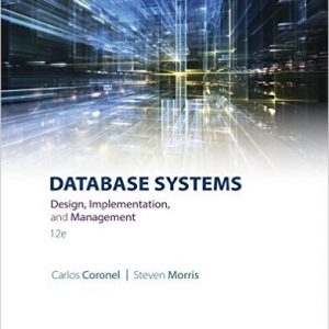 Testbook Solutions Database Systems Design SMplementation and Management 12th Edition Carlos Coronel