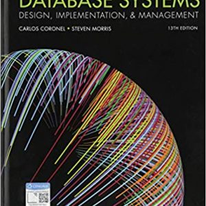 Testbook Solutions Database Systems Design Implementation and Management 13th Edition by Carlos Coronel