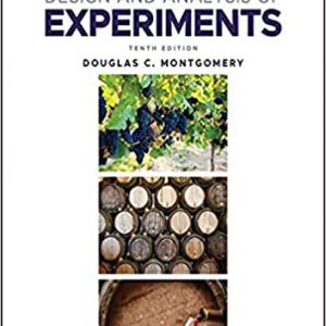 Solution Manual Design and Analysis of Experiments 10th Edition by Douglas C. Montgomery