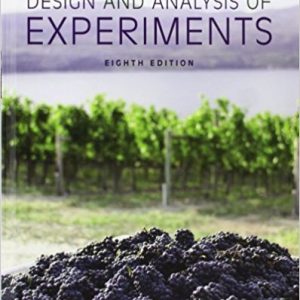 Solutions Manual for Design and Analysis of Experiments 8th Edition by Douglas C. Montgomery