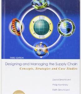 Testbook Solutions Designing and Managing the Supply Chain 3rd Edition David Simchi Levi