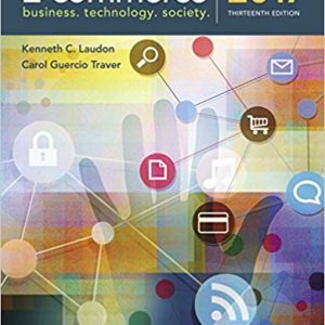 Testbook Solutions E Commerce 2017 13th Edition by Kenneth C. Laudon