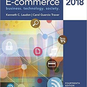 Testbook Solutions E Commerce 2018 14th Edition by Kenneth C. Laudon