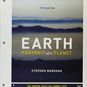 Testbook Solutions Earth Portrait of a Planet 5th Edition by Stephen Marshak