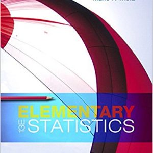 Testbook Solutions Elementary Statistics 13th Edition by Mario F. Triola