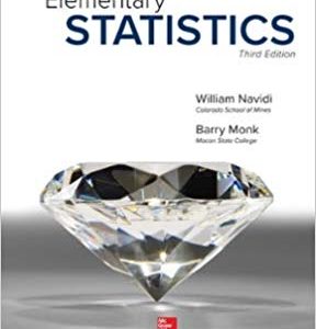 Testbook Solutions Elementary Statistics 3rd Edition by by William Navidi