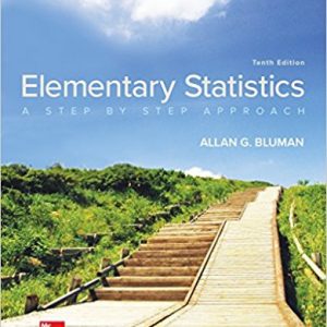 Testbook Solutions Elementary Statistics A Step Step Approach 10th Edition