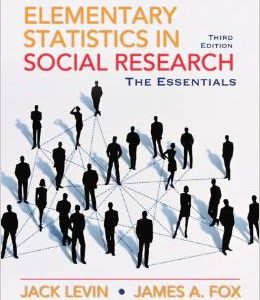 Testbook Solutions Elementary Statistics in Social Research Essentials 3rd Edition Jack Levin