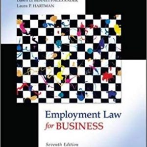 Testbook Solutions Employment Law for Business 7th Edition by Dawn Bennett