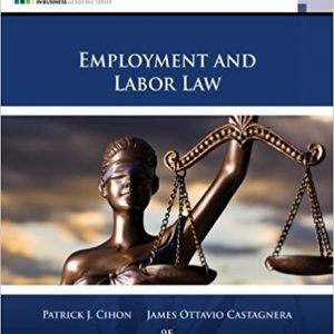 Testbook Solutions Employment and Labor Law 9th Edition Patrick Cihon