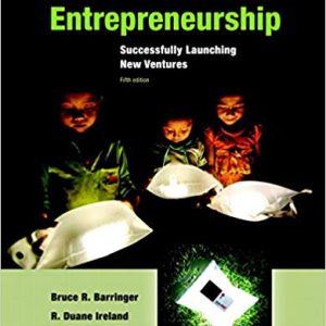 Testbook Solutions Entrepreneurship Successfully Launching New Ventures 5th Edition by Bruce R. Barringer