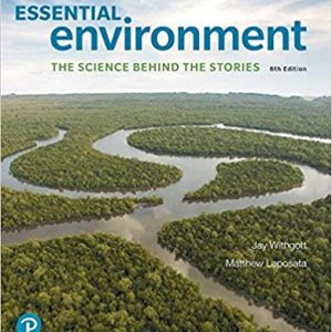 Solution Manual Essential Environment The Science Behind the Stories 6th Edition by Jay H. Withgott