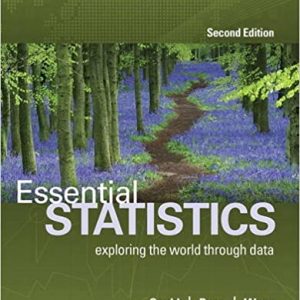 Solution Manual Essential Statistics 2nd Edition by Robert Gould