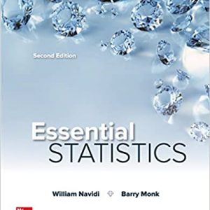 Solution Manual Essential Statistics 2nd Edition by William Navidi