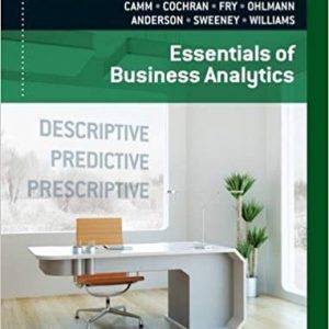 Testbook Solutions Essentials of Business Analytics 1st Edition by Jeffrey D. Camm