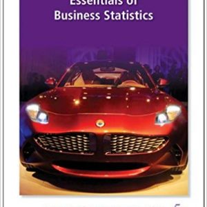 Testbook Solutions Essentials of Business Statistics 5th Edition by Bruce L Bowerman