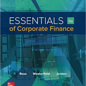 Testbook Solutions Essentials of Corporate Finance 9th Edition Stephen Ross