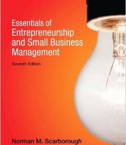 Testbook Solutions Essentials of Entrepreneurship and Small Business Management 7th Edition Norman Scarborough