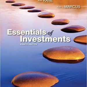 Testbook Solutions Essentials of Investments 8th Edition by Zvi Bodie