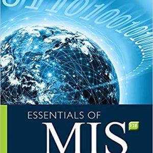 Solutions Manual for Essentials of MIS 12th Edition by Kenneth C. Laudon