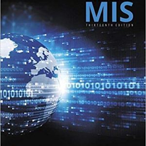 Solutios Manual for Essentials of MIS 13th Edition by Kenneth C. Laudon