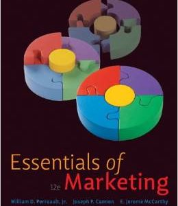 Testbook Solutions Essentials of Marketing 12th Edition William Perreault