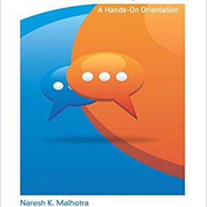 Solutions Manual for Essentials of Marketing Research 1st Edition by Naresh K. Malhotra