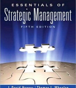 Testbook Solutions Essentials of Strategic Management 5th Edition David Hunger Thomas Wheelen