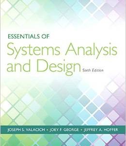 Testbook Solutions Essentials of Systems Analysis and Design 6th Edition Joseph Valacich