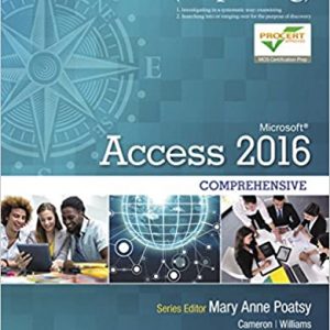 Solution Manual Exploring Microsoft Office Access 2016 Comprehensive 1st Edition by Mary Anne Poatsy