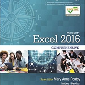 Testbook Solutions Exploring Microsoft Office Excel 2016 Comprehensive 1st Edition Mary Anne