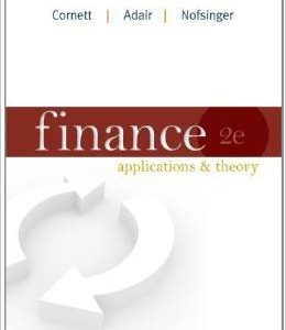 Testbook Solutions Finance Applications and Theory 2nd Edition Marcia Millon Cornett