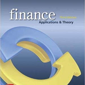 Testbook Solutions Finance Applications and Theory 3rd Edition by Marcia Millon Cornett