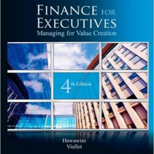 Testbook Solutions Finance for Executives Managing for Value Creation 4th Edition Gabriel Hawawini