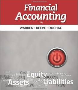 Testbook Solutions Financial Accounting 13th Edition Carl Warren