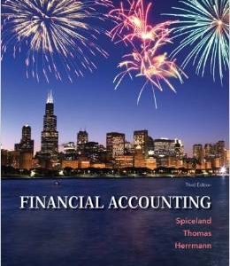 Testbook Solutions Financial Accounting 3rd Edition Spiceland