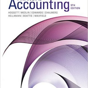 Testbook Solutions Financial Accounting 9th Edition John Hoggett