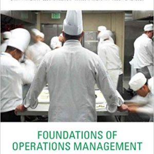 Solution Manual Foundations of Operations Management 3rd Canadian Edition by Larry P. Ritzman