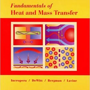 Solution Manual Fundamentals of Heat and Mass Transfer 6th Edition by Frank P. Incropera