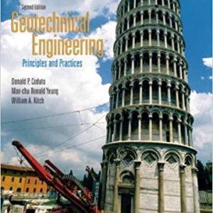 Solution Manual Geotechnical Engineering Principles and Practices 2nd Edition by Donald P. Coduto